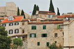 Sibenik, widok na twierdz