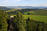 Widok w czeskich grach