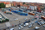 Widok z 10 pitra parkingu Comunale.